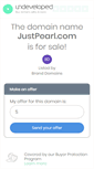 Mobile Screenshot of justpearl.com